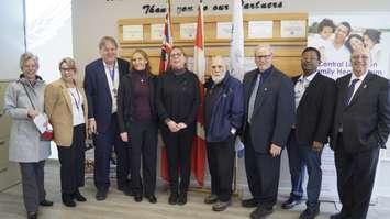 An announcement made for Rural and Urban Clinics in Sarnia-Lambton on April 19, 2024 (Photo by: Lindsay Newman/ Blackburn Media)