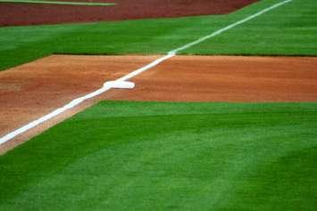 Third base line. © Can Stock Photo / njnightsky