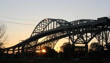 Blue Water Bridge (BlackburnNews.com photo by Dave Dentinger)
