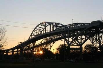 Blue Water Bridge (BlackburnNews.com photo by Dave Dentinger)