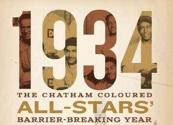 (Photo of the cover of Heidi Jacobs book, "1934: The Chatham Coloured All-Stars' Barrier Breaking Year."