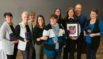 The recipients of the 2024 Sarnia Accessibility Awards - Dec. 3/24 (Photo courtesy of City of Sarnia)