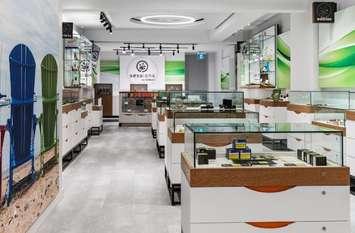 Inside a Sessions Cannabis store. (Photo courtesy of Sessions Cannabis)