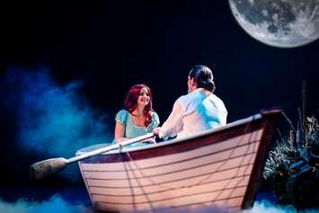 Kalie Woodcock as Ariel, Paul Skuza as Prince Eric. Photo submitted by the Imperial Theatre. 