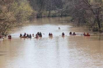 Typically held at the end of April, the Sydenham River Canoe and Kayak Race features eleven classes and three different race lengths to appeal to both competitive and recreational paddlers. (Submitted photo)