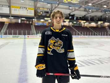 Lukas Fischer (Photo courtesy of Sarnia Sting)