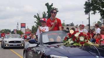 A Celebration In Corunna For Local High Jump Gold Medalist Derek Drouin - August 27/16 (Blackburnnews.com Photo By Josh Boyce)