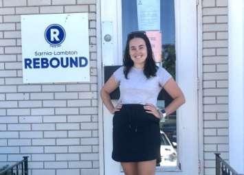 Jenna Steadman (Photo courtesy of Sarnia-Lambton Rebound)