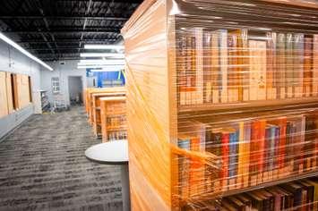 Work is underway at Lambton County Library’s new Clearwater location. February 2, 2024. (Photo courtesy of the City of Sarnia via Facebook)