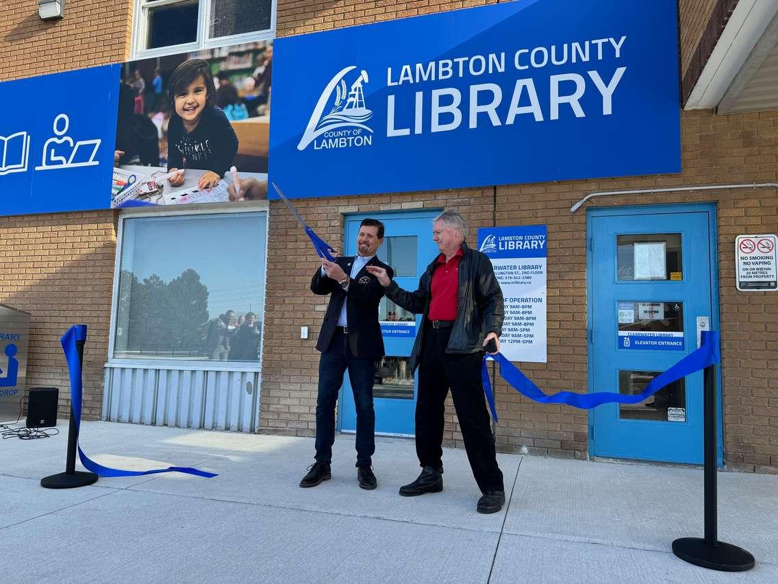 Official opening of Clearwater Library April 9, 2024. Blackburn Media photo by Melanie Irwin. 