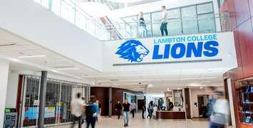 Students at Lambton College in Sarnia. December 2019. (Photo by Lambton College)