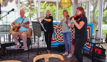 The band playing at a previous Surf INN Turf event (Photo by: Inn of the Good Shepherd)