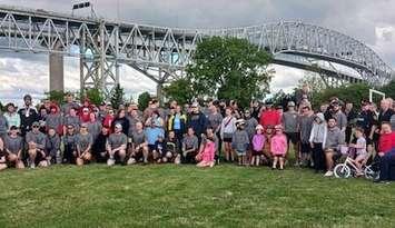  Law Enforcement Torch Run held in 2024. (Photo courtesy of Lambton OPP)