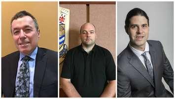Jim Crawford, Trevor Sanderson, and James Jenkins (Photo Courtesy of Sarnia.ca)
