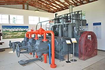 An exhibit on natural gas storage at the Oil Museum of Canada. Submitted photo.