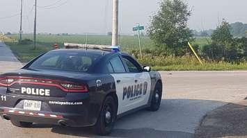 Sarnia police cruiser. File photo courtesy of Sarnia Police via twitter.