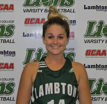 Riley Williams (Photo courtesy of Lambton College Basketball via Facebook)