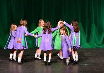 Students from Sarnia's School of Irish Dance preform at the annual Celtic Evening.  Submitted photo.