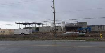 Construction of Sarnia's new Gregory A. Hogan Catholic School - Apr. 17, 2023 (Blackburn Media Photo by Natalia Vega)