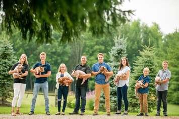 The Cronin family of Bluevale. (Submitted photo)