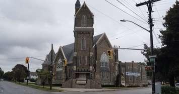 Central United Church at the corner of George St. and Brock St. in Sarnia. September 25, 2018. (Photo by Colin Gowdy, BlackburnNews)