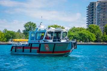 Marine 1 Fire Rescue Boat. Photo courtesy of Sarnia Fire Rescue via Facebook. 