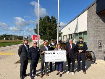 South Bruce OPP recieve funding for their Mobile Crisis Response Team. Photo from Huron Bruce MPP Lisa Thompson
