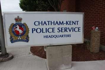 Chatham-Kent police headquarters (Photo by Allanah Wills)