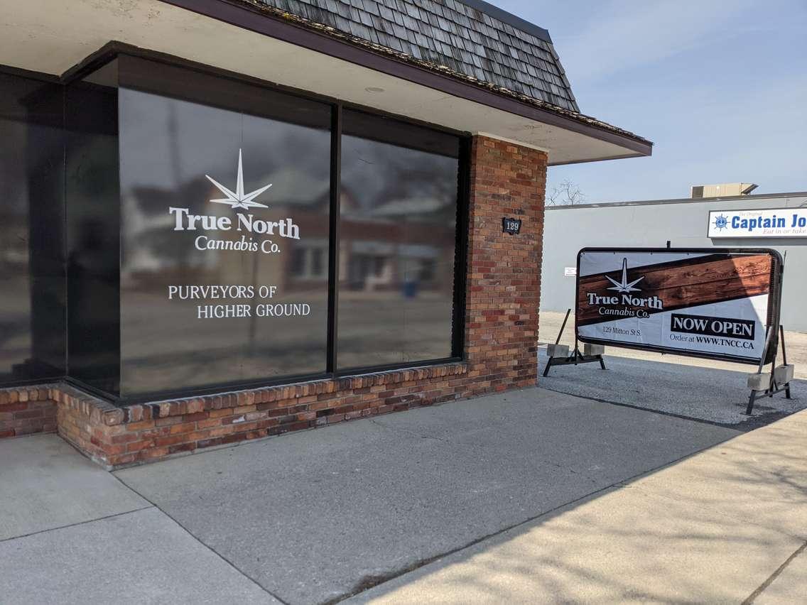 True North Cannabis on Mitton St. in Sarnia -Mar 8/21 (Blackburnnews.com photo by Josh Boyce)