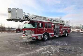 New Petrolia and North Enniskillen Fire Truck (Photo courtesy of Town of Petrolia)