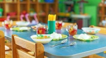 Meal time in kindergarten (Image courtesy of Getty Images)