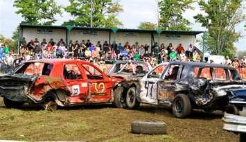 Forest Fall Fair Demo Derby. Photo courtesy of  www.forestfair.ca