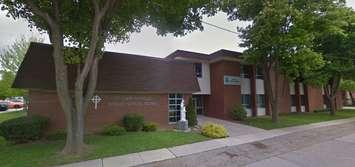 St. Clair Catholic District School Board Catholic Education Centre on Creek Street in Chatham-Kent. May 2014. (Photo by Google Maps)