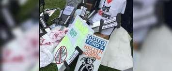 Health Care Rally at Queen's Park  Oct, 2018. Photo courtesy of Shirley Roebuck.