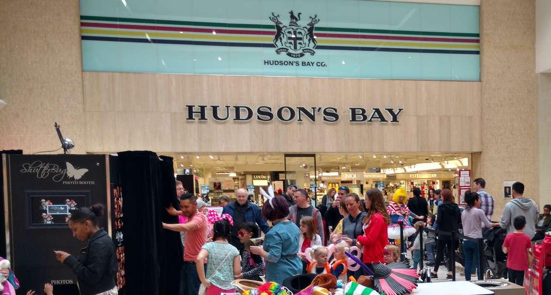 Hudson's Bay court at Devonshire Mall in Windsor, February 20, 2017. Photo by Mark Brown/WindsorNewsToday.ca.