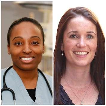 New Sarnia Emergency Physicians Dr. Marisa Homer and Dr. Lesley Cannon. (Photos courtesy of Bluewater Health)
