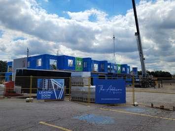 Second floor progress of The Addison. July 26, 2022. (Photo courtesy of Lauren McDonald) 