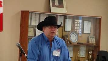 Lantz McLaren of Ontario Xtreme Cowboy Association