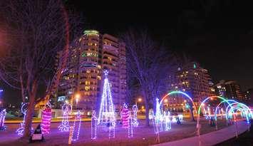 Celebration of Lights' display in Sarnia. (Photo from the Celebration of Lights' website.)