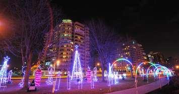 Celebration of Lights' display in Sarnia. (Photo from the Celebration of Lights' website.)