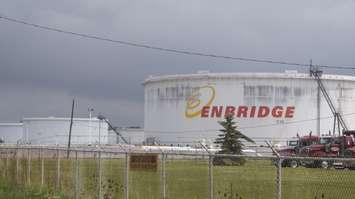The Enbridge site in Sarnia. June 2021. (BlackburnNews file photo)