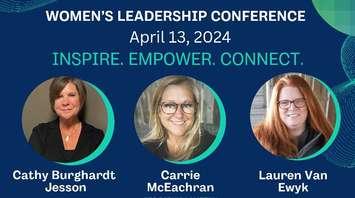 Women's Leadership Conference. (Poster photo courtesy of The Jean Collective)