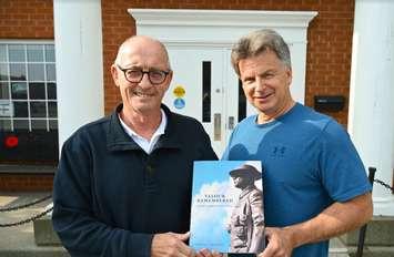Tom St.Amand and Tom Slater, authors of Valour Remembered. (submitted photo)
