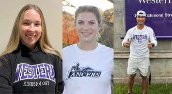 Scholarship recipients from Lambton County. October 2023. (Photo courtesy of the Municipal Retirees Organization of Ontario)