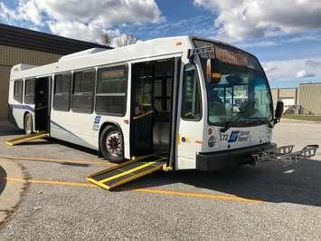 New Sarnia Transit Bus photo submitted by Sarnia Transit Nov 17/2017