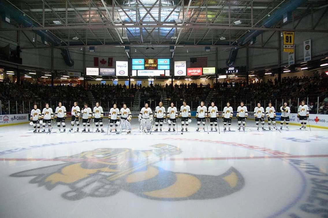 Sarnia Sting 2019-20 (Photo courtesy of Metcalfe Photography)