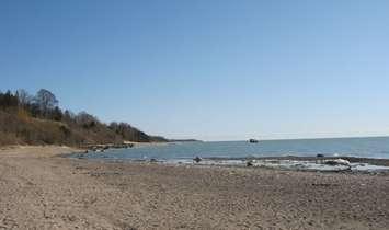 Lake Huron beach (BlackburnNews.com file photo)