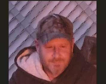 A photo of Jason Wolfenden who has been reported missing by Sarnia police (Photo by: Sarnia police)