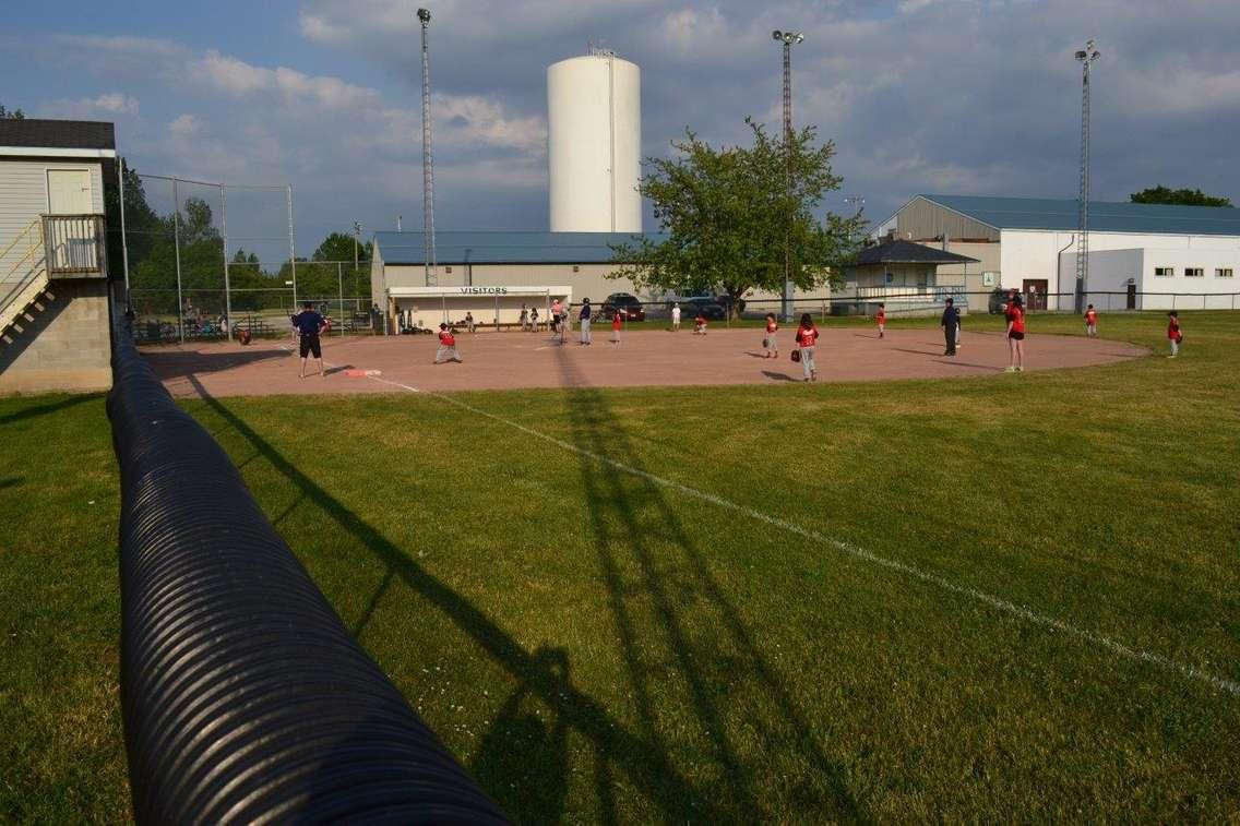 Rick Goodhand Memorial Baseball Diamond at Coultis Park in Forest (Photo courtesy of Municipality of Lambton Shores)