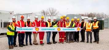 Convergent Energy and Power is celebrating the completion of its project at Shell's Sarnia Manufacturing Centre. (Handout.)
